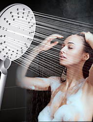 cheap -Water-Saving High Pressure Hand Hold Shower Head Chrome ABS led Shower Heads