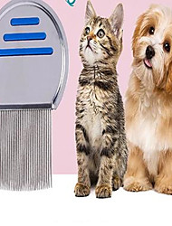 cheap -Pet Comb Dog Flea Comb Stainless Steel Thread Needle Comb Cat Beauty Products