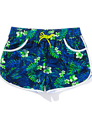 cheap -Women&#039;s Swim Shorts Swim Trunks Quick Dry Lightweight Board Shorts Bottoms Drawstring with Pockets Swimming Surfing Beach Water Sports Printed Summer / Stretchy