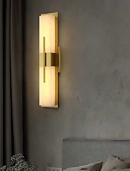 cheap -LED Wall Light Modern Nordic Gold Black Bedside Light Wall Sconces Eye Protection Living Room Bedroom Iron Wall Light 220-240V 20 W