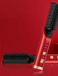 cheap -Hair Straightening Comb Lazy Artifact One-comb Straightening Three Modes Does Not Injury Hair 3D Modeling Bangs Electric Hair Straightener
