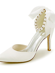 ribbon tie wedding shoes