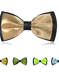 cheap -Men&#039;s Party / Work Bow Tie - Solid Colored Bow Tie House Mens Bowties Stylish Formal Wear