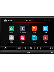 cheap -N6 7 inch 1 DIN Car MP5 Player Touch Screen / MP3 / Radio for Support AVI / 3GP / RM / RMVB MP3 / WMA / WAV JPG