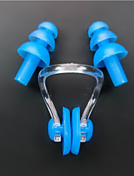 cheap -Water Nose Clip Earplugs Set Adult Silicone Swimming Earplugs ‘s Professional Ear Waterproof