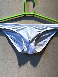 cheap -Men&#039;s Basic Briefs Underwear Micro-elastic Low Waist 1 PC Light Blue M