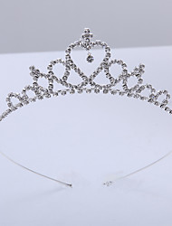cheap -Kids Baby Girls&#039; Children&#039;s Wedding Dress Performance Costume Main Special Version Of Diamond-Studded Crown Accessories Support One Drop Shipping