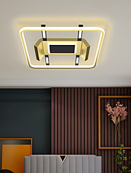 cheap -LED Ceiling Light Gold 45 cm Dimmable Flush Mount Lights Metal Painted Finishes Modern Nordic Style 110-120V 220-240V
