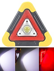 cheap -1pc LED work light with COB chips rechargeable portable floodlight triangular warning lights for outdoor car repair
