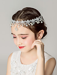cheap -Kids Baby Girls&#039; Jewelry Headwear Style Super Fairy Headband Necklace Dual-Use Headband Girls Crystal Headband Kids Birthday Hair Accessories