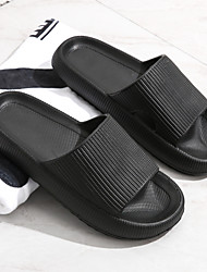 cheap -Men and Women Sandals Casual Outdoor And Home Slipper Quick Drying Bathroom Sliders Soft Cushioned Extra Thick Massage Pool Gym House Pillow Slides Spring &amp; Summer