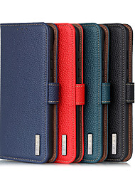 cheap -Premium Genuine Leather Wallet Phone Case For Apple iPhone 13 12 Pro Max 11 SE 2020 X XR XS Max 8 7 Folio Flip Wallet Case with Card Slot Holder Full Body Protection Phone Cover
