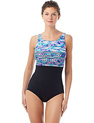 cheap -chlorine resistant hydrofinity black speed stripe c-cup high neck one piece swimsuit size 14c