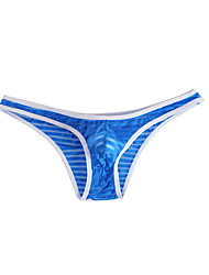 cheap -Men&#039;s Basic Briefs Underwear Micro-elastic Low Waist 1 PC Blue M