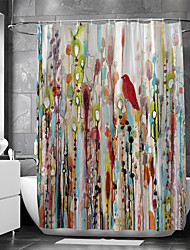 cheap -Waterproof Fabric Shower Curtain Bathroom Decoration and Modern and Cartoon Series 72 Inch