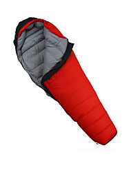 cheap -Sleeping Bag Outdoor Camping Mummy Bag for Adults 0-15 °C Single White Duck Down Waterproof Portable Ultra Light (UL) Breathable Durable 210*80*50 cm Fall Winter for Camping / Hiking / Caving