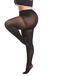 cheap -Sexy Comfort Women&#039;s Socks Solid Colored Pantyhose Party Thin 60D Party Black 1 Pair