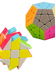 cheap -Speed Cube Set 2 pcs Magic Cube IQ Cube z-cube 3*3*3 Magic Cube Puzzle Cube Professional Level Adults&#039; Toy Gift