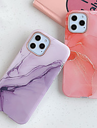 cheap -Marble Stone Texture Phone Case For iPhone 13 12 Pro Max 11 SE 2020 X XR XS Max 8 7 Shockproof Dustproof Soft TPU Back Cover