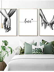 cheap -Wall Art Canvas Prints Painting Artwork Picture Words Inspirational Quote&amp;Saying Home Decoration Décor Rolled Canvas No Frame Unframed Unstretched