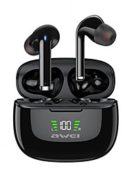 cheap -AWEI TA8 True Wireless Headphones TWS Earbuds Bluetooth 5.2 Stereo with Microphone Waterproof IPX4 for Apple Samsung Huawei Xiaomi MI  Everyday Use Traveling Outdoor Mobile Phone
