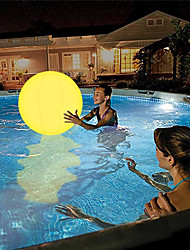 cheap -Outdoor Underwater Lights Lamp Glowing Beach Ball Remote Control LED Light Swimming Pool Toy 13 Colors Glowing Ball Inflatable LED For Beach Ball Party Colorful Lighting
