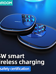 cheap -Joyroom Wireless Charger 15 W Output Power Wireless Charging Pad Fast Wireless Charging Lightweight Thin For Cellphone iPhone 13 12 Pro Max SE2 XR Samsung Galaxy S22 S21 Huawei Xiaomi