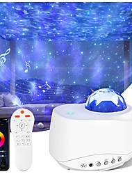 cheap -Star Galaxy Projector Light Projector Light Remote Controlled Laser Light Projector Smart App Control Party Party Halloween Gift  RGB+White