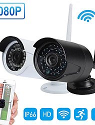 cheap -2MP 1080P Wireless AI IP Camera Outdoor Waterproof Color Night Human Detect P2P Security CCTV Wifi Camera