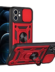 cheap -Armor Ring Phone Case For iPhone 13 12 Pro Max 11 SE 2020 X XR XS Max 8 7 Shockproof Dustproof Hybrid Soft Frame Bracket Back Cover with Stand