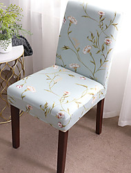 cheap -Kitchen Chair Cover Geometric Yarn Dyed Polyester Slipcovers