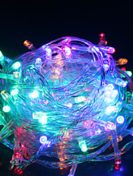 cheap -20m String Lights 200 LEDs 1pc Warm White Blue Multi Color Decorative 220-240 V