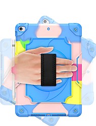 cheap -Case for Apple iPad 10.2 Case iPad 9th/8th/7th Generation iPad Pro iPad Mini iPad Air Case for Kids, Shockproof Kids iPad Cover with Pencil Holder/360 Rotating Stand/Hand Strap