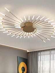 cheap -42-Light LED Ceiling Light 105 cm Cluster Design Chandeliers  Metal LED Nordic Style Living Room Lights 110-120V 220-240V