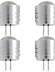 cheap -G4 LED Light Bulbs G4 Bi-Pin Base 1W 10W Halogen Bulb Equivalent LED Bulbs for Landscape Ceiling Under Counter Puck Lighting DC12V 1 LED COB Chips 4 Pack