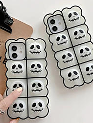 cheap -Halloween Luminous 3D Skeleton Phone Case For iPhone 12 11 Pro XS Max X XR SE 2020 7 8 Plus Cute Funny Relive Stress Pop Fidget Toys Back Cover