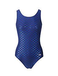 cheap -Women&#039;s Athletic Swimwear One Piece Swimsuit Racerback Bathing Suit Swimsuit Surfing Racing Athletic Solid Color Swimwear Chlorine resistance Breathable Quick Dry Polyester Sleeveless Beach Wear