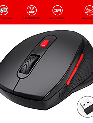 cheap -LITBest T67 Wireless Bluetooth Gaming Mouse / Ergonomic Mouse Multi-colors Backlit 1600 dpi 3 Adjustable DPI Levels 7 pcs Keys