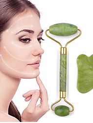 cheap -Natural Face Gua Sha Massager Jade Roller Scraper Facial Skin Care Guasha Stone For Face Neck Skin Lifting Wrinkle Remover Care Gift for Family