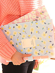 cheap -A4 Paper Expanding File Folders with 6pcs Floral Printed Accordion Document Folder Organizer with Snap Button Closure 1pcs