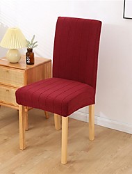 cheap -Stretch Kitchen Chair Cover Slipcover Jacquard Elastic for Dinning Party Hotel Wedding Soft Removable Washable