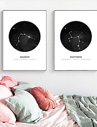 cheap -Wall Art Canvas Prints Painting Artwork Picture Constellation Sky Home Decoration Decor Rolled Canvas No Frame Unframed Unstretched