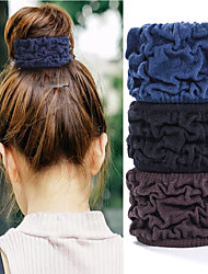 cheap -3 Pcs / Lot Women Velvet Scrunchie Elastic Hair Bands Girls Ponytail Holder Hair Rope Elastic Band Headband Hair Accessories