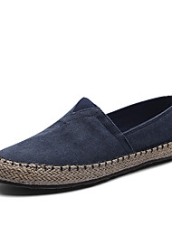 cheap -Men&#039;s Loafers &amp; Slip-Ons Business Classic Daily Canvas Blue Spring Summer