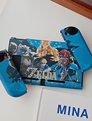 cheap -Cute Tanjirou Silicone Case for Switch Console for Joy-Con Controller Protection Cover Fashion Game Accessories