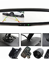 cheap -Factory Outlet PZ705A412 LCD Digital Screen Wireless Car Reversing Monitor / Reversing Radar Kit Waterproof / 360° monitoring for Car
