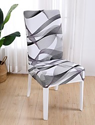 cheap -Stretch Kitchen Chair Cover Slipcover for Hotel Dinning Wedding Party Black Green Solid Color Soft Durable Washable
