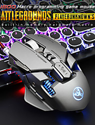 cheap -LITBest J800 Wired USB Gaming Mouse / Ergonomic Mouse RGB Light 6400 dpi 6 Adjustable DPI Levels 7 pcs Keys 7 Programmable Keys