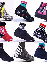 cheap -Adults&#039; Cycling Shoes Cover / Overshoes Cycling Shoes Blue White Purple Unisex Cycling Shoes