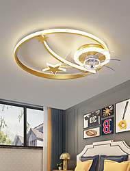 cheap -LED Ceiling Light 50 cm Dimmable Ceiling Fan Aluminum Artistic Style Vintage Style Modern Style Painted Finishes LED Nordic Style 220-240V